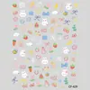 Nuevos en Stock Venta al por Mayor Pegatinas para Uñas Serie 3D en Relieve Ins Lindos Dibujos Animados Adhesivas Calcomanías para Uñas Graffiti