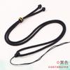 Collar con colgante de cuerda para el cuello con Buda de Jade, joyería de oro, cera de abejas, hecho a mano, cuerda de hilo de piña, cordón para hombres y mujeres, venta al por mayor