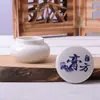 Pote de pasta Lancai pote de vedação de cerâmica garrafa Ejiao tanque de armazenamento selado de medicina tradicional chinesa tanque de armazenamento mini portátil de viagem