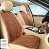 Venta al por mayor de fábrica Cojines para asiento de coche Fibra de alga Marina Juego para conductor y pasajero Fundas de cojín de asiento de látex para coche