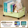 Caja de Almacenamiento para Libros de Estudiantes para Uso en el Aula, Caja para Libros de Estudiantes de Secundaria con Ruedas para Mover y Almacenar Libros