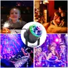 Soporte de control remoto LED bola mágica pequeña luces de discoteca coloridas 6 LEDs control por voz flash KTV bar ambiente luces de escenario