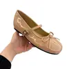 Sapatos Rasos de Moda 2026 Estilo Coreano Novos Sapatos de Bico Redondo Baixo Sapatos Rasos Mary Jane para Mulheres Sapatos de Ballet Primavera