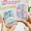 Cortador de unhas de aço inoxidável com estampa de desenho animado fofo japonês, kit de ferramentas para unhas, limpador de ouvidos, manicure, conjunto de 7 peças