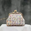 Monedero - Bolsa con Broche de Patrimonio Cultural Inmaterial Kit de Materiales DIY Nuevo Estilo Chino Bolsa Hecha a Mano Set Manualidades Viaje de Estudios Artículo Predeterminado