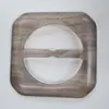 Fivela de Cinto de Designer Amarela Quadrada Externa Redonda Estilo Japonês Irregular Heterossexual Fivela Japonesa Fivela de Três Velocidades