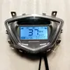 Ensamblaje de Instrumentos para Vehículos Eléctricos Pantalla de Código Medidor Pantalla LCD 48V60V72V Carcasa de Instrumento de Dial Universal