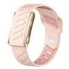 Pulseira KR96PRO sem tela: monitoramento de saúde, incluindo ECG, frequência cardíaca, sono, oxigênio no sangue e níveis de estresse; lembretes de sedentarismo e atividade; relógio sem tela