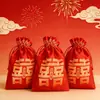 Bolsa de Dulces para Boda de Alta Gama, Caja de Regalo Especial para Dulces de Boda con Asa, Bolsa de Tela para Recuerdos, Bolsa Tote para Dulces, Estilo Nuevo