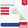 Fornecido Diretamente do Fabricante, Almofadas de Ventosa em Estoque, Ventosas de Borracha de Camada Única, com Alça, Sucção a Vácuo de Borracha Branca NBR