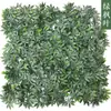 Parede de planta biónica tridimensional simulada, gramado artificial de plástico popular para exteriores, parede de plantas verdes para varanda, parede de plantas simulada