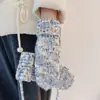 Manoplas de Hilo de Colores Todo Incluido para Mujer con Pulgar para Pantalla Táctil Cuello Colgante Ciclismo al Aire Libre Guantes Cálidos Nuevo Producto de Invierno