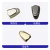 En stock fabricantes suministran directamente clip de cola de cadena de aleación de zinc uña cónica extractor cola cremallera tapón hebilla accesorios de hardware para equipaje