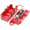 Caja de fusibles para coche HMEGA caja de fusibles ignífuga para coche portafusibles de horquilla mediana