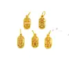Retención de Color de Larga Duración Oro Arena Accesorios para Manualidades Colgante de Caligrafía Antigua Exquisito Paz Alegría Auspicioso Buena Fortuna Transferencia de Fortuna