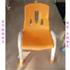 Silla de Hierro con Respaldo Grueso de Lujo. Silla de Plástico para Jardín de Infancia. Silla para Niños. Mesas y Sillas. Taburete de Aprendizaje