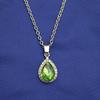 Colar de pingente de gota de água simples por atacado especial 2024 maré luz de luxo temperamento colar de alto sentido cadeia de clavícula