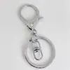 Suministrado directamente por el fabricante: Anillos para Llaveros de Aleación de Zinc, Llaveros de Metal, Broches de Langosta, Juego de Tres Piezas, Anillos en Ocho, Herrajes para Cadenas
