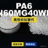 Gránulos de plástico PA6 N60MG40WL, PA6 de producción nacional como sustituto de materias primas importadas, LanTiQi N60MG40WL
