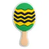Serie de Fútbol Brasileño Decoración Plana Accesorios Broche para Maleta Ropa Joyería DIY Accesorios Parche Suave de Dibujos Animados