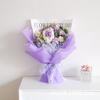 Ramo de rosas tejido a mano lana simulación ramo combinado terminado regalo de cumpleaños vacaciones para novias maestra