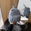 Bolsa Pequena Texturizada de Nicho Transfronteiriça para Mulheres, Nova Mochila Pequena Versátil para o Dia a Dia 2026, Bolsa Transversal Dupla Ombro para Estudantes