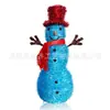 Ventas Directas de Fábrica Boutique de Amazon Muñeco de Nieve de PVC Navideño 110cm Adornos de Decoración Navideña Retráctil Estéreo