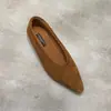 Zapatos Planos sin Cordones con Forro de Polar Estilo Commuter para Mujer, Novedad Otoño e Invierno 2025, Mocasines Cálidos Planos Versátiles de Punta