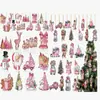 Nuevos Adornos Navideños de Madera Transfronterizos Son Adecuados para Fiestas Navideñas y Decoración del Hogar