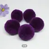 Punto 2-5cm Bola de Pelo de Cachemir Reparación Redonda Bola de Bayas Rojas Colgante de Ropa DIY Paquete de Materiales DIY Bola de Lana Hecho a Mano