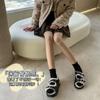 Calcetines de una pieza acolchados de terciopelo de otoño e invierno para mujer, con artefacto de pierna de luz sobrenatural, color piel, para uso interior y exterior, leggings cálidos color piel