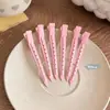 Pinza de Posicionamiento Seamless de Colores Caramelo para Primavera y Verano, Herramienta para el Cabello Esponjoso, Pinza para Flequillo, Pinza para el Cabello de Maquillaje, Pinza Larga de Pato