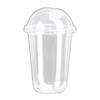 Copo Descartável Especial em Forma de U para Misturar Bebidas Cocktail Pet Copo para Bebida Fria Copo para Café Chá com Leite Copo para Cerveja Artesanal