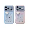 Adecuado para Apple 18Promax Muñeco Dopamina Cachorro Luz de Estrella iPhone Teléfono Android Estuche Blando y Duro Personalización UV