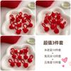 Banda de goma para niños Niña Trenza Accesorios para el cabello de Año Nuevo que no dañan el cabello Cuerda elástica para el cabello Anillo para el cabello de pulgar rojo para bebé