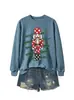Amazon eBay loja independente moda casual divertida boneca soldado árvore moletom manga longa transfronteiriço comércio exterior