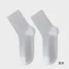 Meias Finas de Verão para Homem, Meia-Calça Respirável de Algodão Puro, Anti-Odor, Absorventes de Suor, Meias Longas Sem Costura para Primavera e Verão