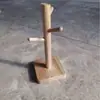 Estante para Llaves de Madera Maciza Listo para Usar en el Estante de Almacenamiento de Llaves de la Entrada Adornos Creativos Caja de Almacenamiento de Escritorio Bandeja