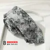 Corbata Elegante con Patrón Retro, Corbata Formal Atada a Mano, Atuendo Formal para Novio de Boda, Corbata Estampada Moda Estilo Hong Kong 8cm