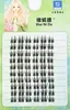 Dez Fileiras de Cílios Postiços Segmentados de Grande Capacidade Flor Grande Girassol Cachos Vários Estilos de Cílios Retrato de Família Cílios Postiços