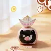 Regalo creativo: Nueva caja ciega giratoria "¡Awoo ha llegado!" - adornos de cerditos lindos y adorables para decoración del hogar, escritorio y coche