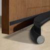 Tira de sellado inferior de puerta unilateral de Prandtte, barrera para puerta de dormitorio transfronteriza, artefacto a prueba de polvo y cortavientos con tira de sellado de velcro