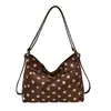 Bolso tote de lunares retro estilo coreano para mujer, nuevo de verano 2026, versátil, de gran capacidad, para ir al trabajo, diario, bandolera