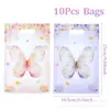 Bolsa de Regalo Portátil Transfronteriza Animales de la Selva Mariposa Sirena Bolsa de Regalo Bolsa de Empaque de Regalo para Fiesta de Cumpleaños Infantil