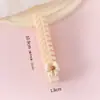 Peine de dibujos animados macaron con lazo y espina de pescado, peine pequeño lindo para trenzar el cabello de las niñas, peine portátil para peinar el cabello en casa