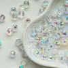 8mm Bola Flor Cristal Vidro Contas Alta Transparência Alto Brilho Mais Vendido Artesanal DIY Acessórios para Joias Face Cortada Pulseira Contas Contas