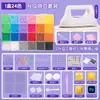 Kit de contas com 264 cores em estoque, pacote completo de materiais, quebra-cabeça DIY 3D com contas de fusão, brinquedo educativo