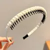 Faixa de Cabelo Ondulada Estilo Coreano com Topete Alto, Novo Prendedor de Cabelo 2025, Pacote de Cabelo, Faixa de Cabelo Torcida Especial para Lavar o Rosto