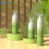 Em Estoque 100ml Garrafa Plástica Redonda Reta com Cabeça Pump de Pressão, Garrafa Espumante para Mousse, Limpador Facial, Produtos de Skincare, Garrafas Vazias no Atacado