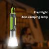 Luz multifuncional para acampar luz portátil para llavero al aire libre luz de ambiente para tienda de campaña luz de trabajo linterna láser potente